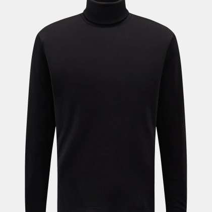 04651/ A trip in a bag - Herren - Rollkragenpullover %27Tp Turtle%27 schwarz 04651/ A trip in a bag - Herren - Rollkragenpullover %27Tp Turtle%27 schwarz