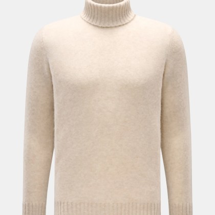 Piacenza 1733 - Herren - Rollkragenpullover sand Piacenza 1733 - Herren - Rollkragenpullover sand