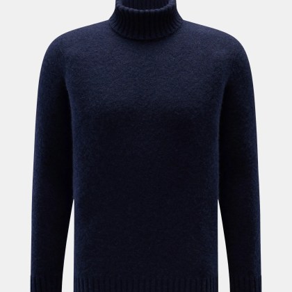 Piacenza 1733 - Herren - Rollkragenpullover navy Piacenza 1733 - Herren - Rollkragenpullover navy