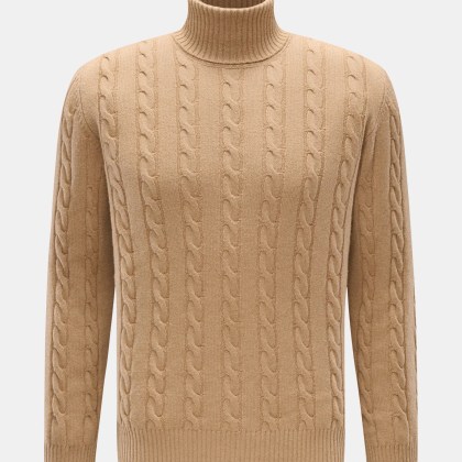 Aurélien - Herren - Rollkragenpullover beige Aurélien - Herren - Rollkragenpullover beige