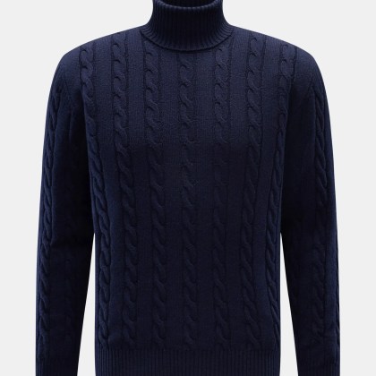 Aurélien - Herren - Rollkragenpullover navy Aurélien - Herren - Rollkragenpullover navy