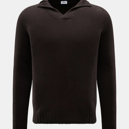 von Braun - Herren - Cashmere Troyer dunkelbraun von Braun - Herren - Cashmere Troyer dunkelbraun