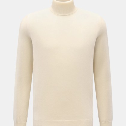 von Braun - Herren - Cashmere Rollkragenpullover offwhite von Braun - Herren - Cashmere Rollkragenpullover offwhite