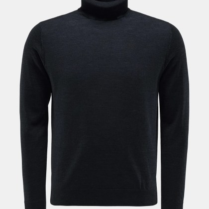 von Braun - Herren - Feinstrick-Rollkragenpullover anthrazit von Braun - Herren - Feinstrick-Rollkragenpullover anthrazit