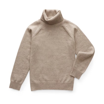 von Braun - Herren - Kinder Cashmere Rollkragenpullover beige von Braun - Herren - Kinder Cashmere Rollkragenpullover beige