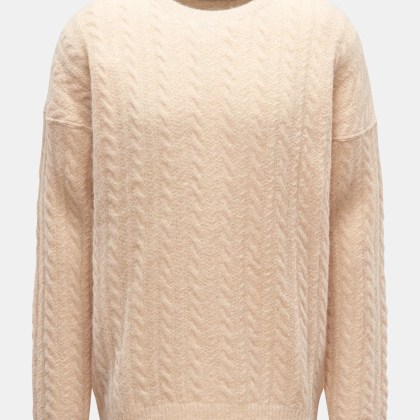 Our Legacy - Herren - Rundhalspullover %27Popover Roundneck%27 beige Our Legacy - Herren - Rundhalspullover %27Popover Roundneck%27 beige