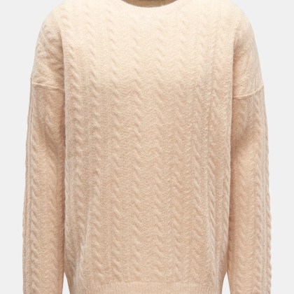 Our Legacy - Herren - Rundhalspullover %27Popover Roundneck%27 beige Our Legacy - Herren - Rundhalspullover %27Popover Roundneck%27 beige