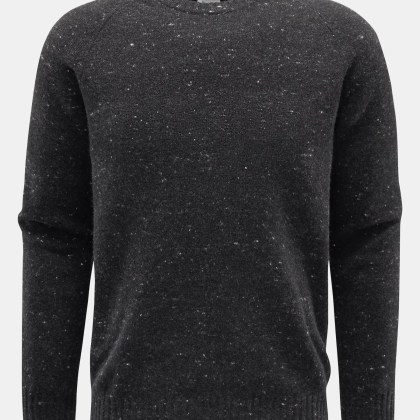 von Braun - Herren - Rundhalspullover anthrazit von Braun - Herren - Rundhalspullover anthrazit