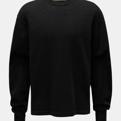 Meta Campania Collective - Herren - Cashmere Rundhalspullover schwarz Meta Campania Collective - Herren - Cashmere Rundhalspullover schwarz