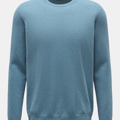 Roberto Collina - Herren - Rundhals-Pullover graublau Roberto Collina - Herren - Rundhals-Pullover graublau