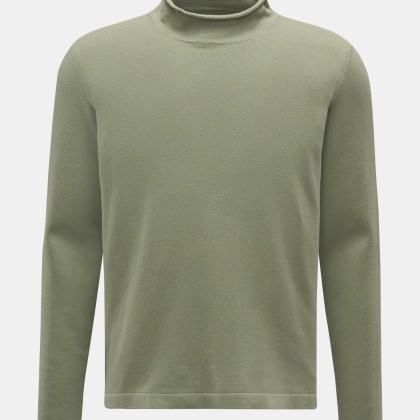 04651/ A trip in a bag - Herren - Pullover %27Foggy Roll Crew%27 graugrün 04651/ A trip in a bag - Herren - Pullover %27Foggy Roll Crew%27 graugrün