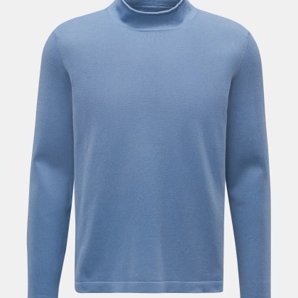 04651/ A trip in a bag - Herren - Pullover %27Foggy Roll Crew%27 rauchblau 04651/ A trip in a bag - Herren - Pullover %27Foggy Roll Crew%27 rauchblau