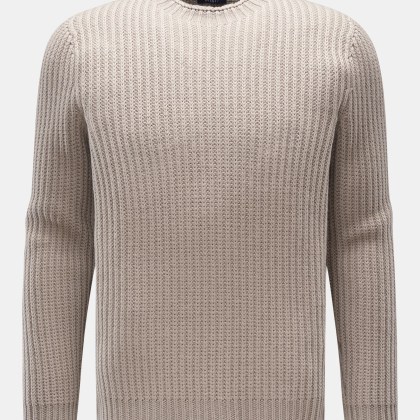 04651/ A trip in a bag - Herren - Wende-Rundhalspullover %27Foggy Rip%27 grau 04651/ A trip in a bag - Herren - Wende-Rundhalspullover %27Foggy Rip%27 grau