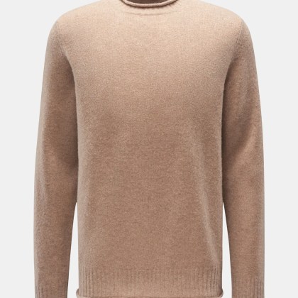 04651/ A trip in a bag - Herren - Pullover %27Shetland Crew%27 beige 04651/ A trip in a bag - Herren - Pullover %27Shetland Crew%27 beige