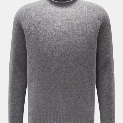 Drumohr - Herren - Merino Rundhalspullover grau Drumohr - Herren - Merino Rundhalspullover grau