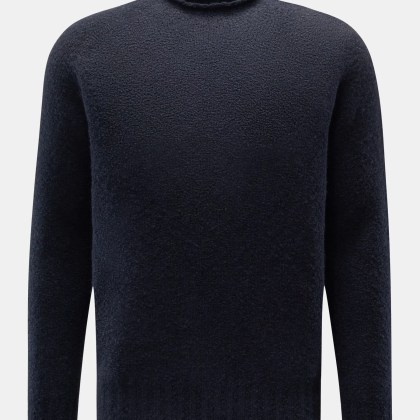 Drumohr - Herren - Merino Rundhalspullover dark navy Drumohr - Herren - Merino Rundhalspullover dark navy