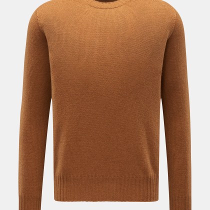 Malo - Herren - Cashmere Rundhalspullover camel Malo - Herren - Cashmere Rundhalspullover camel