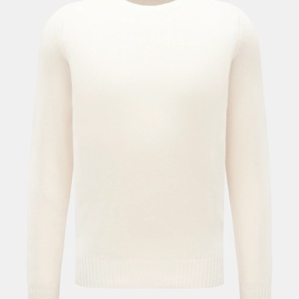 von Braun - Herren - Cashmere Rundhalspullover creme von Braun - Herren - Cashmere Rundhalspullover creme