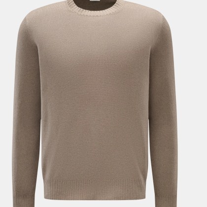 BRAUN Hamburg - Herren - Rundhalspullover taupe BRAUN Hamburg - Herren - Rundhalspullover taupe