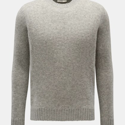 Piacenza 1733 - Herren - Rundhalspullover grau meliert Piacenza 1733 - Herren - Rundhalspullover grau meliert