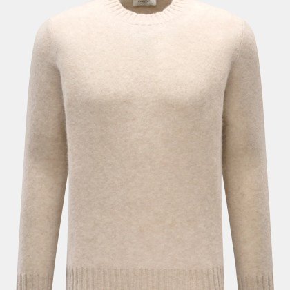 Piacenza 1733 - Herren - Rundhalspullover sand Piacenza 1733 - Herren - Rundhalspullover sand