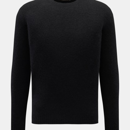 Filippo de Laurentiis - Herren - Rundhalspullover schwarz Filippo de Laurentiis - Herren - Rundhalspullover schwarz