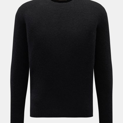 Filippo de Laurentiis - Herren - Rundhalspullover schwarz Filippo de Laurentiis - Herren - Rundhalspullover schwarz