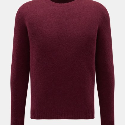 Filippo de Laurentiis - Herren - Rundhalspullover bordeaux Filippo de Laurentiis - Herren - Rundhalspullover bordeaux