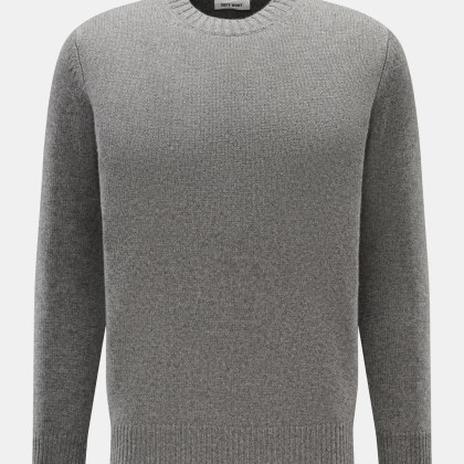 Soft Goat - Herren - Cashmere Rundhalspullover grau Soft Goat - Herren - Cashmere Rundhalspullover grau