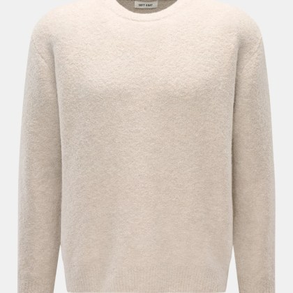 Soft Goat - Herren - Rundhalspullover sand Soft Goat - Herren - Rundhalspullover sand