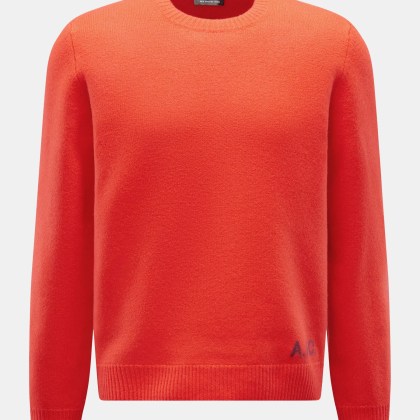 A.P.C. - Herren - Rundhalspullover %27Edward%27 hellrot A.P.C. - Herren - Rundhalspullover %27Edward%27 hellrot