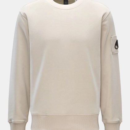 Moose Knuckles - Herren - Sweatshirt %27Hartsfield Crew%27 creme Moose Knuckles - Herren - Sweatshirt %27Hartsfield Crew%27 creme