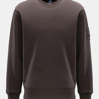 Moose Knuckles - Herren - Sweatshirt %27Hartsfield Crew%27 graubraun Moose Knuckles - Herren - Sweatshirt %27Hartsfield Crew%27 graubraun