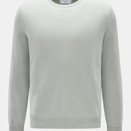 FTC - Herren - Cashmere Rundhalspullover graugrün FTC - Herren - Cashmere Rundhalspullover graugrün