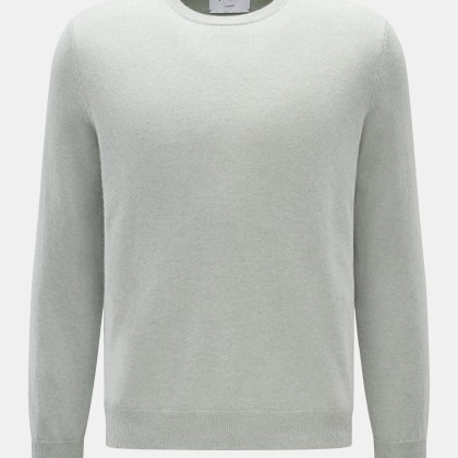 FTC - Herren - Cashmere Rundhalspullover graugrün FTC - Herren - Cashmere Rundhalspullover graugrün