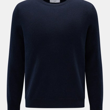 FTC - Herren - Cashmere Rundhalspullover navy FTC - Herren - Cashmere Rundhalspullover navy