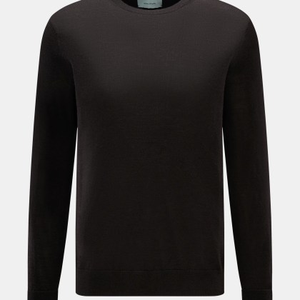 FTC - Herren - Feinstrick-Rundhalspullover dunkelbraun FTC - Herren - Feinstrick-Rundhalspullover dunkelbraun