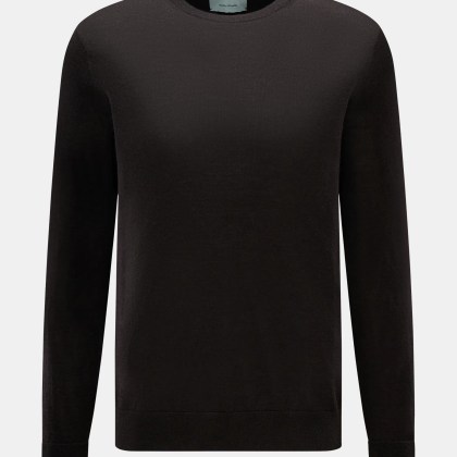 FTC - Herren - Feinstrick-Rundhalspullover dunkelbraun FTC - Herren - Feinstrick-Rundhalspullover dunkelbraun