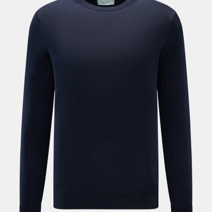 FTC - Herren - Feinstrick-Rundhalspullover navy FTC - Herren - Feinstrick-Rundhalspullover navy