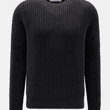 Iris von Arnim - Herren - Cashmere Rundhalspullover %27Arlington%27 dunkelgrau Iris von Arnim - Herren - Cashmere Rundhalspullover %27Arlington%27 dunkelgrau