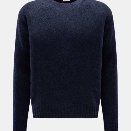 04651/ A trip in a bag - Herren - Rundhalspullover %27Grainy Crew%27 navy 04651/ A trip in a bag - Herren - Rundhalspullover %27Grainy Crew%27 navy