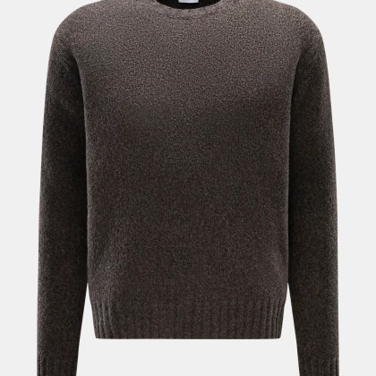 04651/ A trip in a bag - Herren - Rundhalspullover %27Grainy Crew%27 graubraun 04651/ A trip in a bag - Herren - Rundhalspullover %27Grainy Crew%27 graubraun