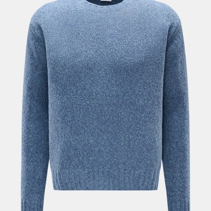 04651/ A trip in a bag - Herren - Rundhalspullover %27Grainy Crew%27 rauchblau 04651/ A trip in a bag - Herren - Rundhalspullover %27Grainy Crew%27 rauchblau