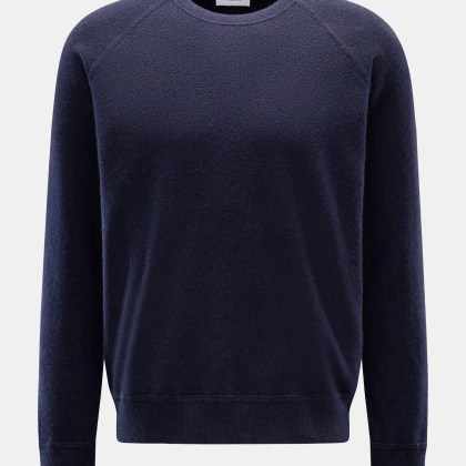 Malo - Herren - Cashmere Rundhalspullover navy Malo - Herren - Cashmere Rundhalspullover navy