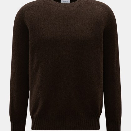 Malo - Herren - Cashmere Rundhalspullover braun Malo - Herren - Cashmere Rundhalspullover braun