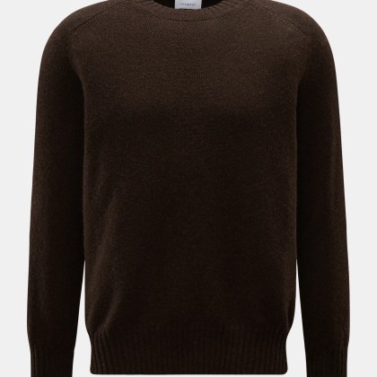 Malo - Herren - Cashmere Rundhalspullover braun Malo - Herren - Cashmere Rundhalspullover braun