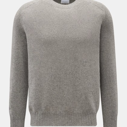 Malo - Herren - Cashmere Rundhalspullover grau Malo - Herren - Cashmere Rundhalspullover grau