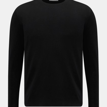 Kiefermann - Herren - Merino Feinstrick-Pullover %27Marleys%27 schwarz Kiefermann - Herren - Merino Feinstrick-Pullover %27Marleys%27 schwarz