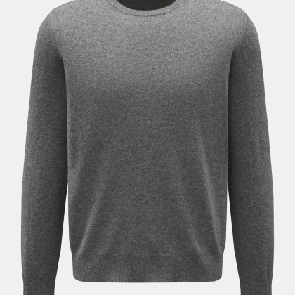 BRAUN Hamburg - Herren - Rundhalspullover grau meliert BRAUN Hamburg - Herren - Rundhalspullover grau meliert