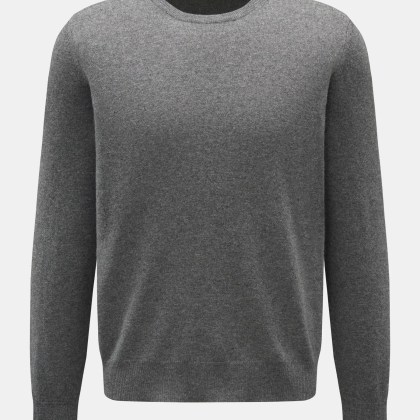 BRAUN Hamburg - Herren - Rundhalspullover grau meliert BRAUN Hamburg - Herren - Rundhalspullover grau meliert